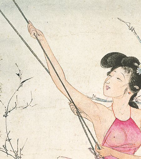 清苑-胡也佛的仕女画和最知名的金瓶梅秘戏图